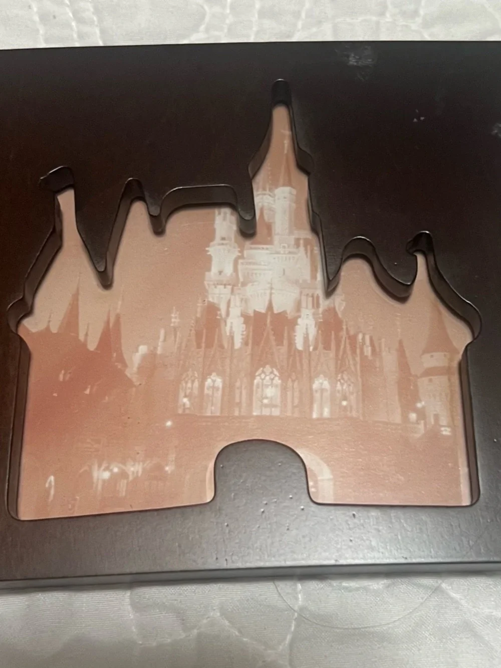 Disney WOOD Photo Frame - Park Icons Collage -